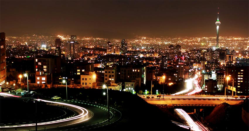 نصف شب تهران کجا بریم