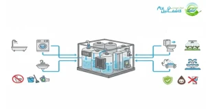 فاضلاب خاکستری چیست و چگونه تصفیه می‌شود؟